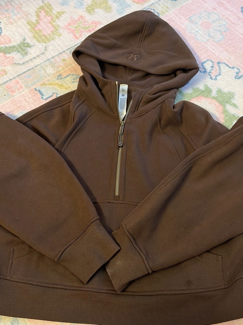 Brown Lululemon Scuba M/L